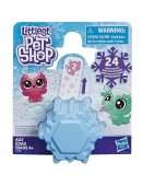 SET DE 2 FIGURINES PETSHOP SURPRISE COLLECTION GIVRE - HASBRO - E5482