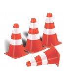 SET DE 4 CONES DE SIGNALISATION - SPORT - JOUET PLEIN AIR