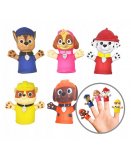 SET DE 5 MARIONNETTES A DOIGTS PAT PATROUILLE - MINI FIGURINES - THEATRE, SPECTACLE
