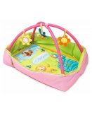 TAPIS D'ACTIVITES ET AIRE D'EVEIL 2 EN 1 COTOONS ROSE - SMOBY - 110216 - JOUETS BEBE