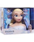 TETE A COIFFER DELUXE REINE DES NEIGES : ELSA - 18 PIECES - GIOCHI PREZIOSI - POUPEE