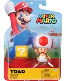 TOAD ROUGE AVEC BLOC : FIGURINE SUPER MARIO 9 CM - FIGURINE NINTENDO ARTICULE - JAKKS