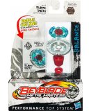 TOUPIE BEYBLADE METAL MASTERS : FLAME BYXIS AVEC LANCEUR - TYPE EQUILIBRE - HASBRO BB-95