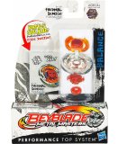 TOUPIE BEYBLADE METAL MASTERS : THERMAL GEMIOS AVEC LANCEUR - TYPE EQUILIBRE - HASBRO B-119