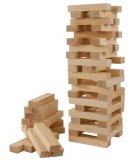 TOUR INFERNALE GEANTE EN BOIS 60 BLOCS XXL - JENGA - JEU PLEIN AIR, JARDIN