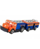 TRAIN BLEU ET ORANGE : CARGO CRUISER - HOT WHEELS - RAPID TRANSIT - MATTEL - V0137A