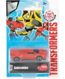 TRANSFORMERS : VOITURE SIDESWIPE - VEHICULE MINIATURE METAL ROUGE - VOITURE - HASBRO