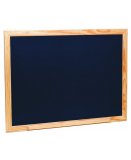 TRES GRAND TABLEAU NOIR MURAL EN BOIS 88 X 66 CM - JEUJURA - 8780 - JEU EDUCATIF