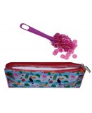 TROUSSE BINGO + BATON MAGNETIQUE FUCHSIA + 100 PIONS DE LOTO - KIT COMPLET 3 EN 1 - LOTOQUINE