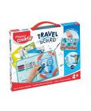 VALISETTE ARDOISE DESSINS EFFACABLES ANIMAUX - TRAVEL BOARD - MAPED CREATIV - 969310