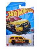 VEHICULE 07 CHEVY TAHOE HOT WHEELS 1/64 - HW FIRST RESPONSE 7/10 - MATTEL - HTB60 - PETITE VOITURE METAL