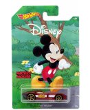 VEHICULE DISNEY : MICKEY VOITURE ROUGE FAST FELION - HOT WHEELS - VOITURE MINIATURE 1:64 COLLECTION 90EME ANNIVERSAIRE - MATTEL - GBB43