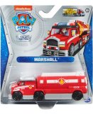 VEHICULE EN METAL PAT PATROUILLE BIG TRUCK PUPS : LE GRAND CAMION DE MARCUS ROUGE - VEHICULE MINIATURE - SPIN MASTER