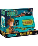 VEHICULE SCOOBY-DOO : VOITURE MYSTERY MACHINE + SAMMY - VAN - FIGURINE SCOOBY-DOO ARTICULEE - 30155