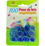 100 PIONS MAGNETIQUES BLEU - LOTOQUINE  ACCESSOIRE LOTO