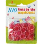 100 PIONS MAGNETIQUES ROSE - LOTOQUINE - ACCESSOIRE LOTO