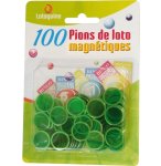 100 PIONS MAGNETIQUES VERT  LOTOQUINE - ACCESSOIRE LOTO