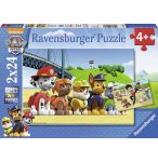 2 PUZZLES PAT PATROUILLE : RYDER JOUE AVEC MARCUS CHASE ZUMA ET ROCKY 24 PIECES - RAVENSBURGER - 090648