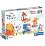 4 PUZZLES PROGRESSIFS WINNIE L'OURSON ET SES AMIS 3 - 6 - 9 - 12 PIECES - CLEMENTONI - 20820