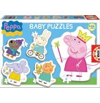 5 PUZZLES PROGRESSIFS PEPPA PIG ET SES AMIS 3 - 5 PIECES - EDUCA - 15622