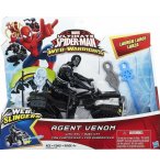 AGENT VENOM AVEC SON QUAD D'ATTAQUE - SPIDERMAN WEB SLINGERS - HASBRO - B1466