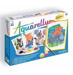 AQUARELLUM JUNIOR CHATONS - SENTOSPHERE - 6506 - LOISIRS CREATIFS