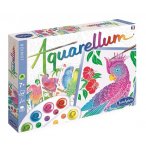 AQUARELLUM JUNIOR PERROQUETS - SENTOSPHERE - 654 - LOISIRS CREATIFS