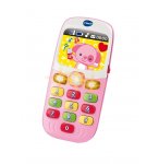 BABY SMARTPHONE ROSE BILINGUE FRANCAIS / ANGLAIS - VTECH - 138165 - TELEPHONE EDUCATIF BEBE