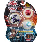 BAKUGAN BATTLE PLANET - PACK DE DEMARRAGE DARKUS KELION : 3 BOULES - SPIN MASTER 20118473