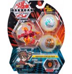 BAKUGAN BATTLE PLANET - PACK DE DEMARRAGE PYRUS PHAEDRUS : 3 BOULES - SPIN MASTER 20118469