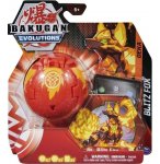 BAKUGAN EVOLUTION - PACK DEKA BLITZ FOX : 1 GRANDE BOULE JUMBO ROUGE - SPIN MASTER 20137908