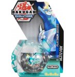 BAKUGAN EVOLUTIONS : BLITZ FOX AVEC CARTE - BOULE TRANSPARENTE - PLATINUM SERIES - SAISON 4 - SPIN MASTER 20135946