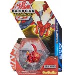 BAKUGAN LEGENDS : BLITZ FOX AVEC CARTE - BOULE ROUGE - PLATINUM SERIES - SAISON 4 - SPIN MASTER 20140219