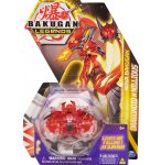 BAKUGAN LEGENDS : DRAGONOID X NILLIOUS AVEC CARTE - BOULE ROUGE TRANSPARENTE - NOVA SERIES - SAISON 4 - SPIN MASTER 20139752