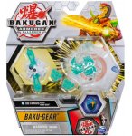 BAKUGAN ULTRA ARMORED ALLIANCE : TRETOROUS + BAKU-GEAR AVEC CARTE - BOULE TRANSPARENTE - SAISON 2 - SPIN MASTER 20124270