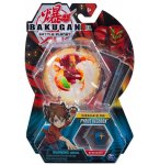 BAKUGAN ULTRA BATTLE PLANET : PYRUS VICEROX AVEC CARTE - BOULE ROUGE - SPIN MASTER 20118138