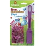 BATON MAGNETIQUE BINGO VIOLET + 100 PIONS DE LOTO - RAMASSE PIONS - LOTOQUINE