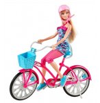 BICYCLETTE VELO GLAMOUR ET POUPEE BARBIE - MATTEL - Y7055