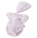 BODY FLEURI ROSE + BONNET POUPON 43 CM BABY BORN - ZAPF CREATION (03)