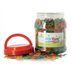 BOITE DE 5000 PIONS DE LOTO MULTICOLORES - JETONS MARQUAGE - ACCESSOIRE BINGO