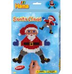 BOITE PERLES A REPASSER PERE NOEL ANIME - HAMA MIDI - 3422 - JEU CREATIF