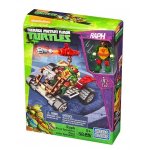 BOLIDE A PIZZA DE RAPHAEL  - TORTUES NINJA - MEGA BLOKS - DPF60 - JEU DE CONSTRUCTION