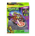 BUGGY A PIZZA DE DONATELLO - TORTUES NINJA - MEGA BLOKS - DMX37 - JEU DE CONSTRUCTION