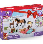 CALENDRIER DE L'AVENT HORSE CLUB NOEL 2023 - SCHLEICH - 98982 - FIGURINE CHEVAUX