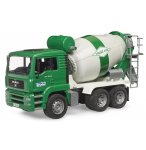 CAMION BETONNIERE MAN TGA - BRUDER - 02739 - TOUPIE A BETON, VEHICULE CHANTIER