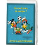 CARTE JOYEUX ANNIVERSAIRE MICKEY DINGO ET SES AMIS + ENVELOPPE - CARTERIE DISNEY - DESSIN ANIME - ENFANT - ADULTE - FILLE - GARCON (41)
