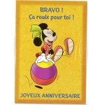CARTE JOYEUX ANNIVERSAIRE MINNIE + ENVELOPPE - CARTERIE DISNEY - DESSIN ANIME - ENFANT - ADULTE - FILLE - GARCON (20)
