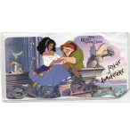 CARTE LE BOSSU DE NOTRE DAME ET ESMERALDA DISNEY + ENVELOPPE - QUASIMODO - ENFANT - FILLE - GARCON (65)