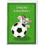 CARTE LES 101 DALMATIENS DISNEY : COUCOU GROS BISOUS + ENVELOPPE - ENFANT - ADULTE - FILLE - GARCON (29)