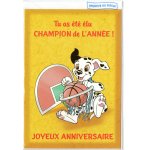 CARTE LES 101 DALMATIENS DISNEY : JOYEUX ANNIVERSAIRE - SPORT BASKET + ENVELOPPE - ENFANT - ADULTE - FILLE - GARCON (19)